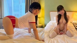 *限时优惠至31日：2580点 → 1290点* [首次推出黑人女性角色] 一位19岁、拥有G罩杯的丰满美女在3P中被贯穿！她丰满的身体在两根阳具的刺激下剧烈颤抖，最后达到高潮！ [国际版] 附赠额外内容