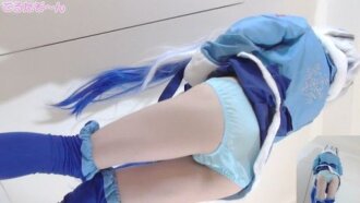 あのミクレイヤーさんがリマスターで復活！雪ミク衣装でオナニー＆エッチ編！